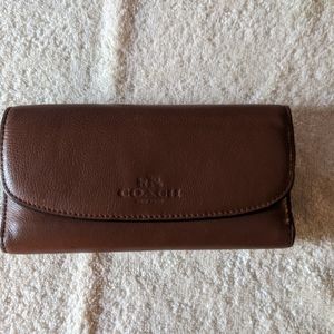 Coach Checkbook Wallet